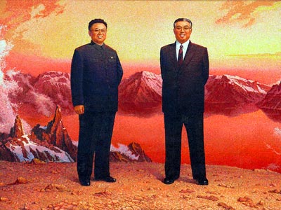 Kim Jung Il & Kim Il Sung