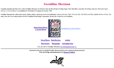 Geraldine Sherman